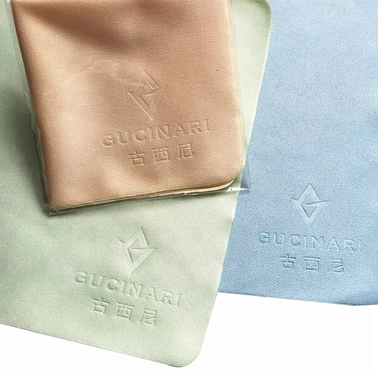 Hot sale custom logo printed microfiber lens cleaning cloth