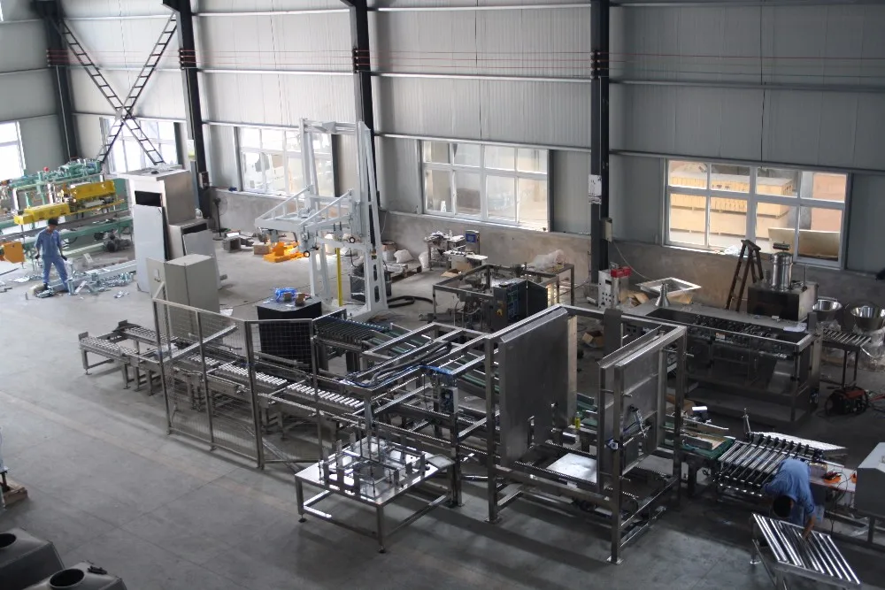 Bags robot palletizer automatic palletising line