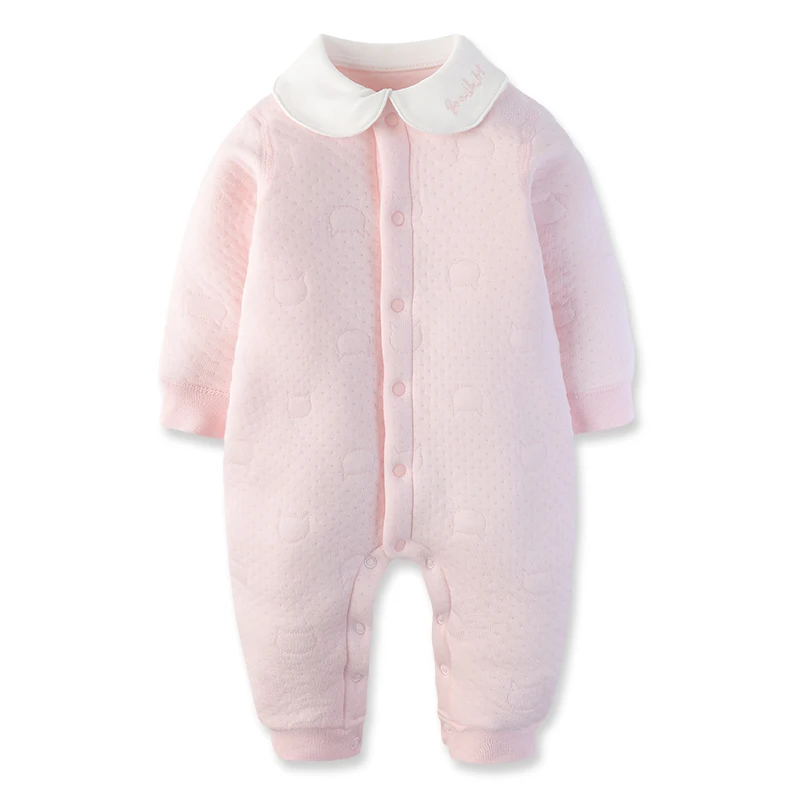 
Wholesale knit 100% organic cotton blank baby clothes child garment Custom Baby Grow Bodysuit 