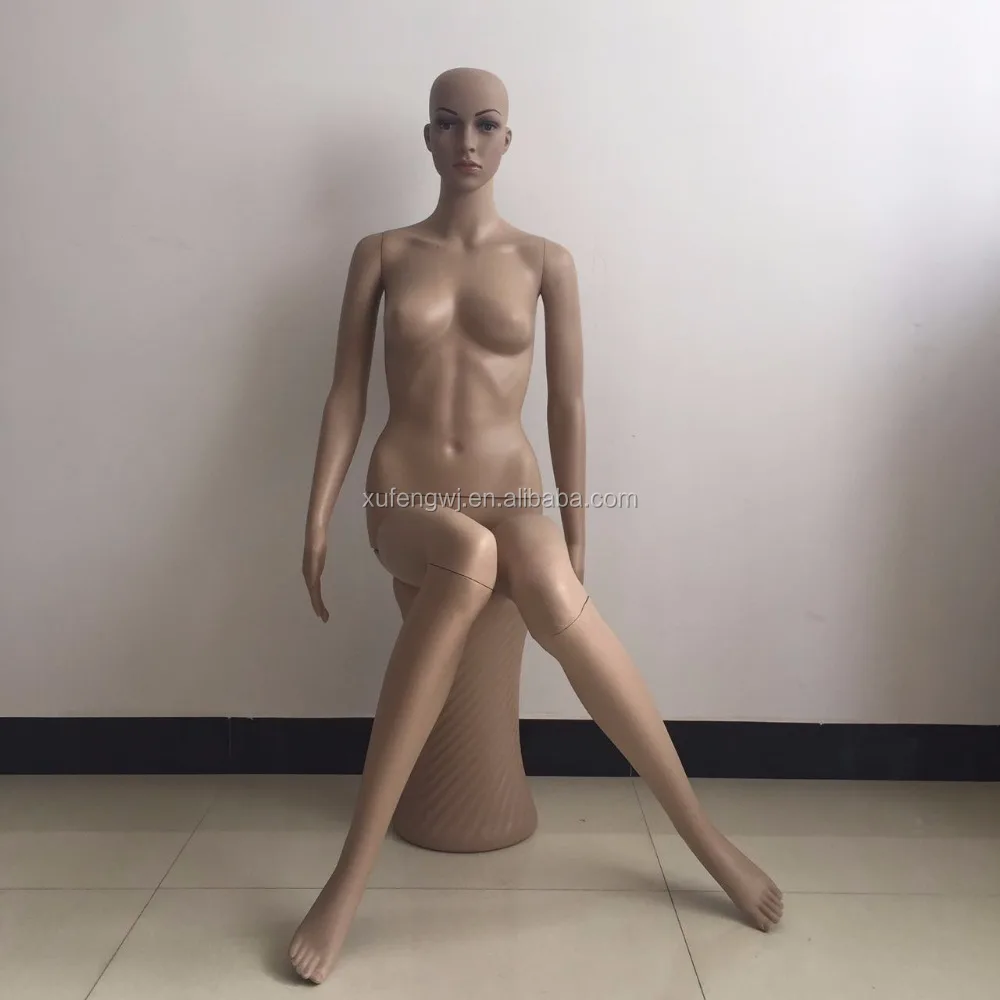 Дешевые регулируемые телесного цвета, модель экранное стекло женский сидя представляют стиль пластиковый манекен