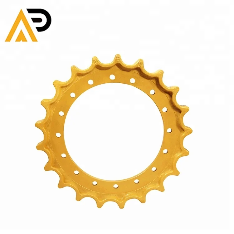 Mini excavator PC20 PC30  sprocket undercarriage parts for segment group