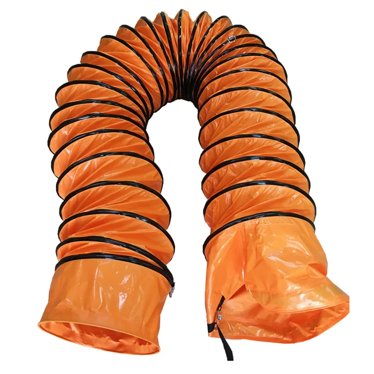 all kinds of durable flame retardant PVC ventilation flexible spiral air duct hose
