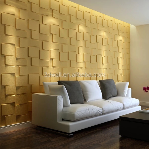 
Modern Wall Art Decor 3D Wall Covering Panels For House Interior 