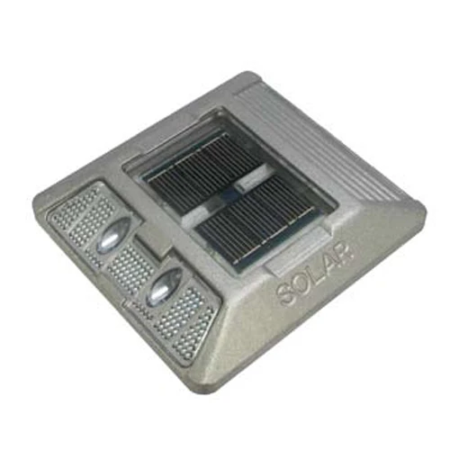 Solar Powered(Charging) LED & Reflector Road Stud(Cat Eyes / Pavement Marker) MS-200S(Single Side / 1000m Visibility)