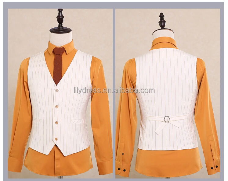 High Quality Customized Made Double Breast Slim Fit Wool Mans Suits Side Vent (Coat+Pants+Vest) NA13 Mens 3 Piece Suits