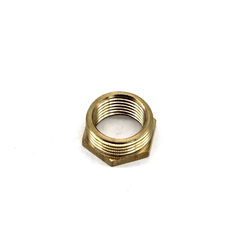 Grosna Wholesale Easy Installation and Longer Life customizing forged brass copper nut Brass bushing/Brass Pipe Fitting