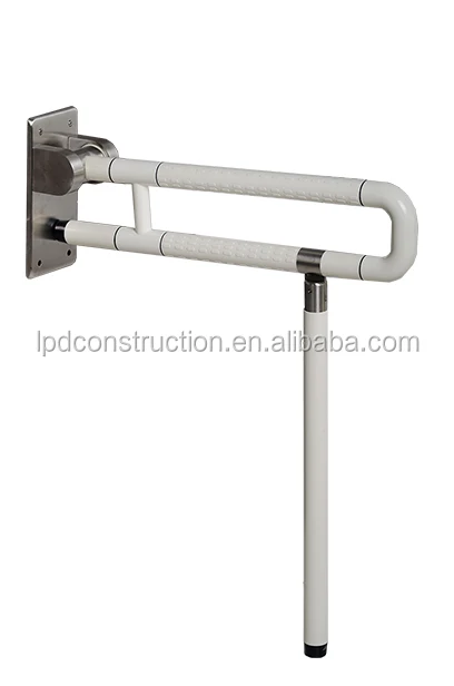U shape Fold Up hand grab bar Toilet Support Rail for Disabled