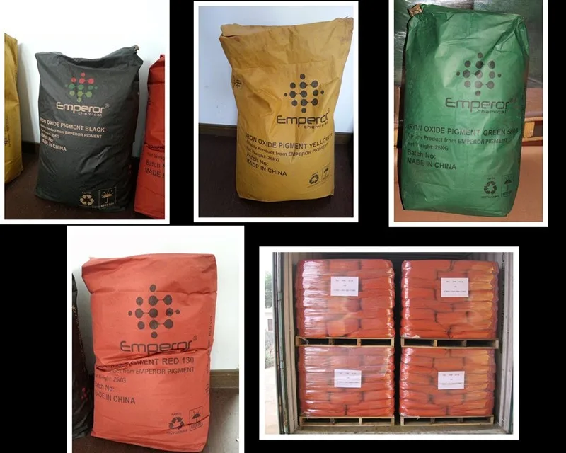 China supplier of Iron Oxide yellow 311, 313, 920