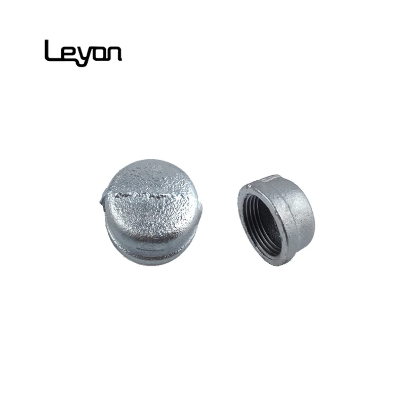 american malleable iron pipe fittings 1/2 inch metal caps npt thread malleability pipe end screw cap for water supply