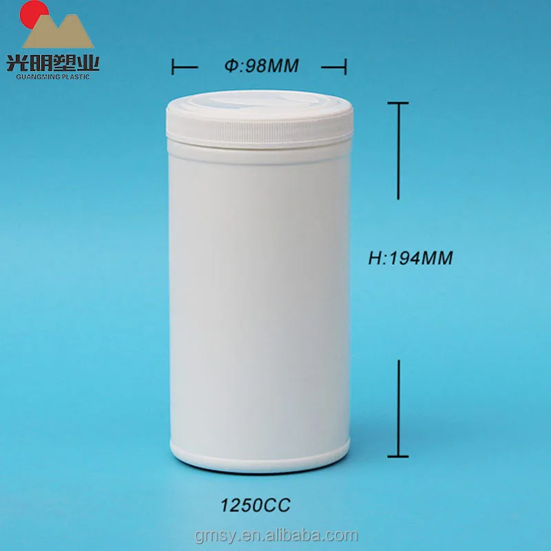 1250 мл закуски пластиковые банки контейнеры дополнение порошок бутылки