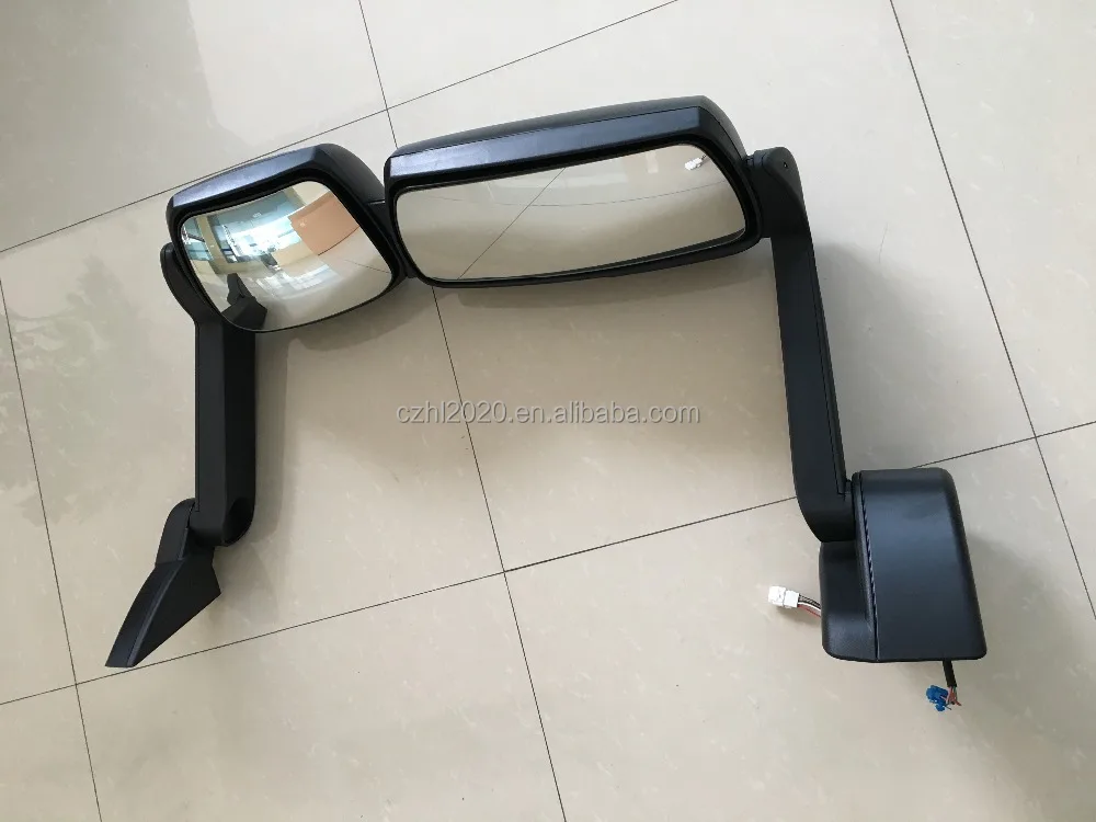 for veco truck mirror,Heavy truck rear view mirror,truck mirror 24V,