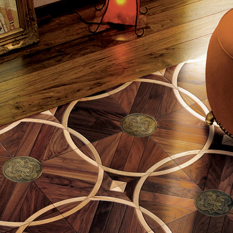 2022 Woodtopia Good quality Luxury Oak wood art parquet flooring
