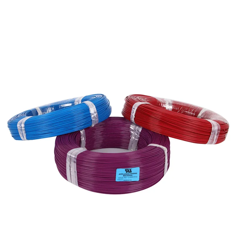 UL Certificated FEP cable electric wire tinned copper wire 20awg fep insulated wire color customized