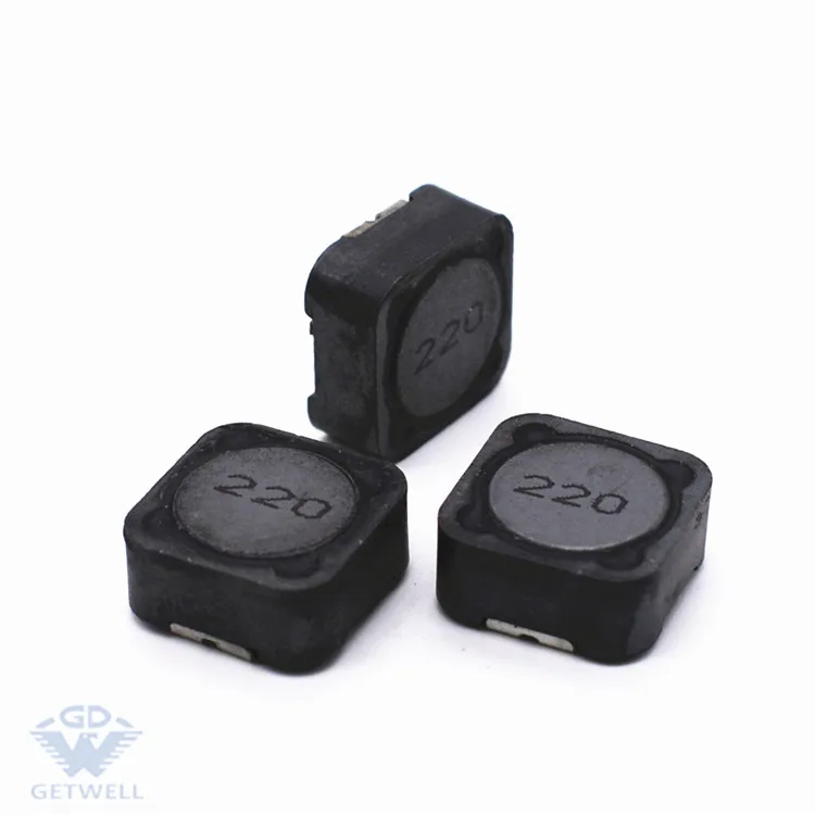 Variable ferrite core leaded power shielded smd power chip inductor 15uH