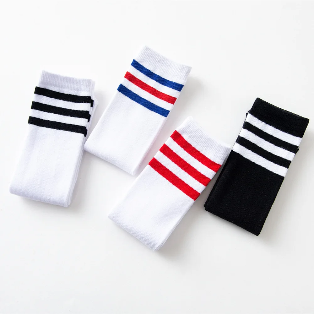 
Hotsale sexy girls with white stripe girl winter kids school socks 