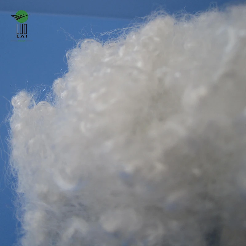 
Factory Supplier 15dx64mm Virgin polyester staple fiber for padding toy 