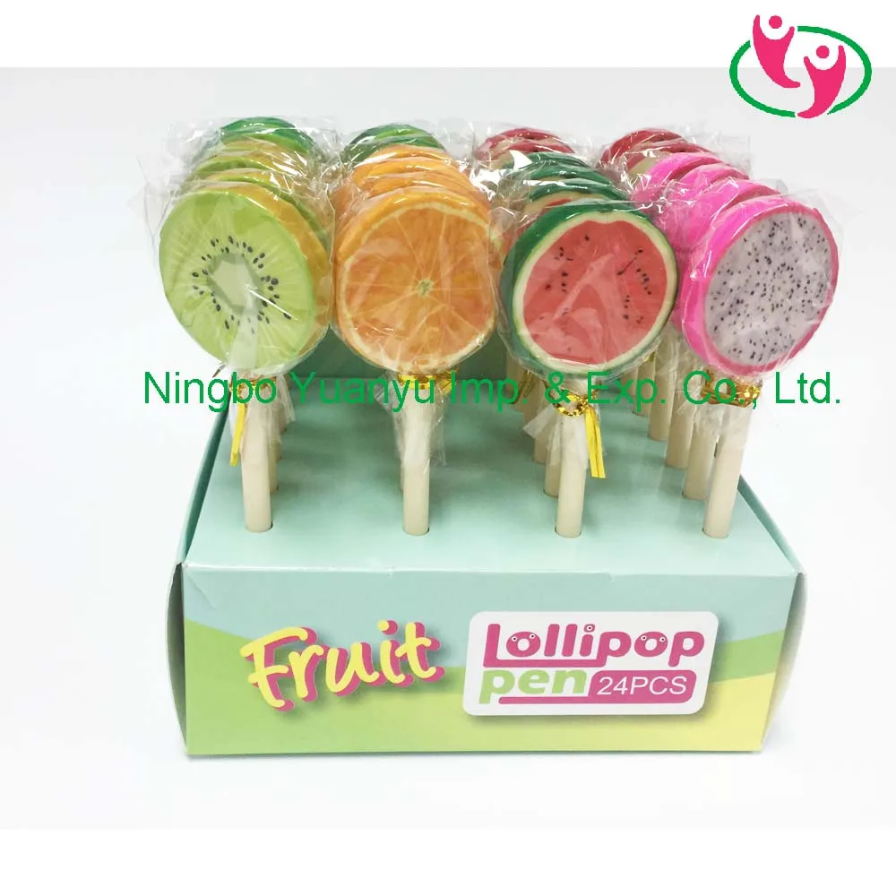 Novelty Promotional Plastic Fruit Ball Pen