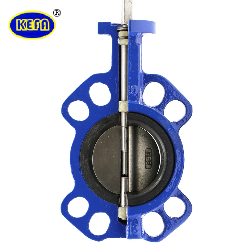 KEFA1 10inch stainless steel butterfly valve dn250