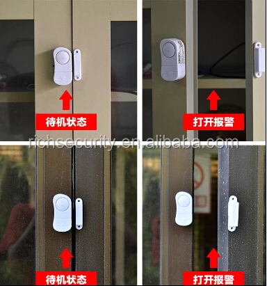 
Door&window opening alarm with CHIME and ALARM 