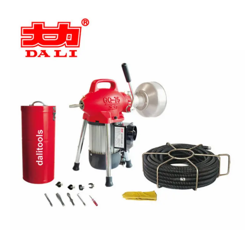 Electric Sewer Drain Cleaner with cables cutters