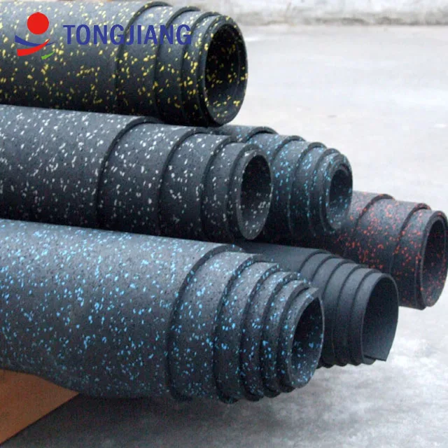 rubber flooring rolls for fitness room