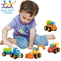 Free Shipping 4pcs lot High Quality Original Box Kids Beach Baby Toy Pull Back Cars Playing