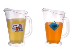 1.75L ps clear drink plastic beer pitcher