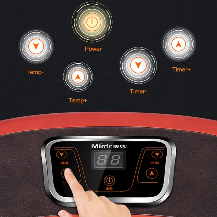 OEM Carbon Far Infrared Foot Sauna with Healthy Energy Stone