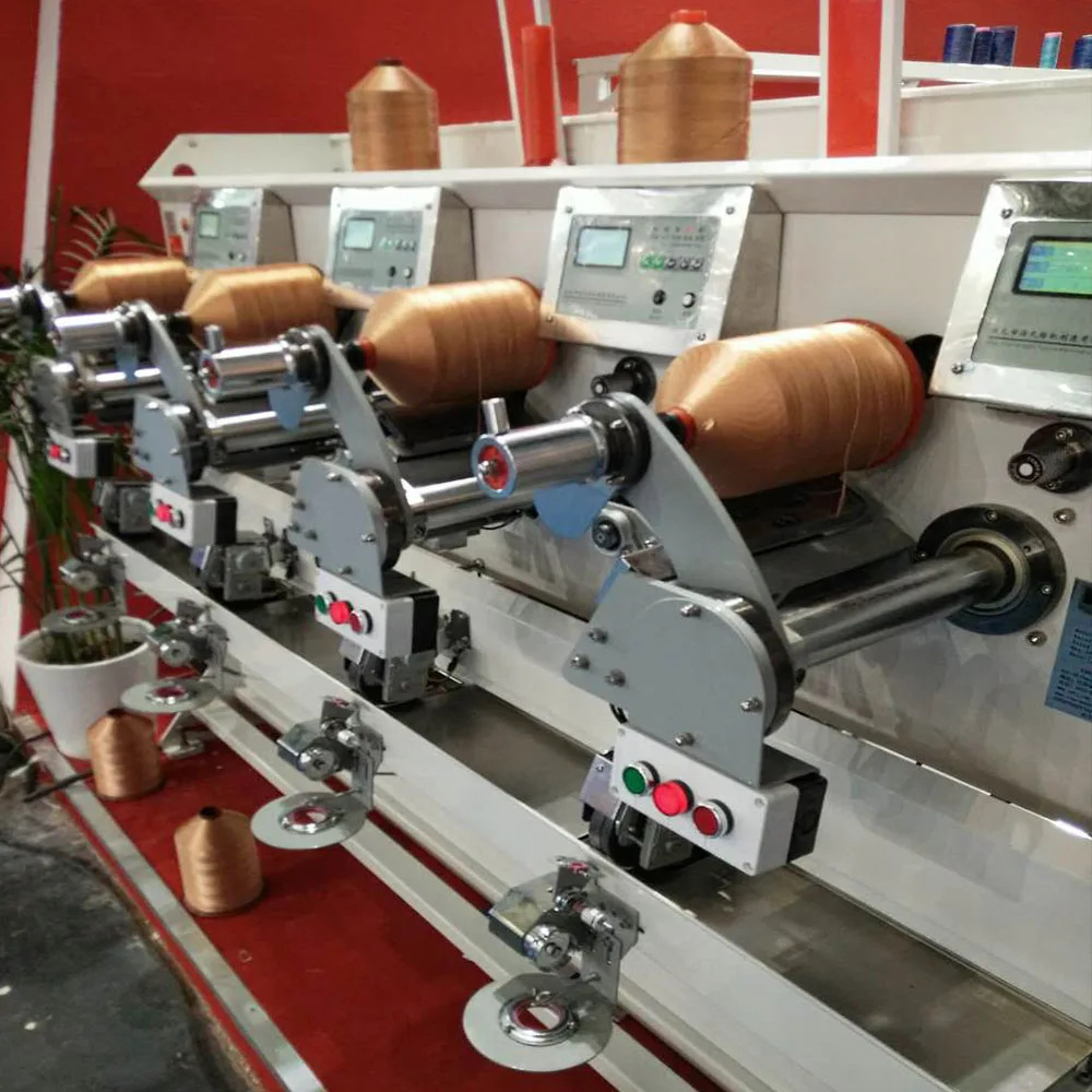 New sewing thread rewinding machine / yarn winder