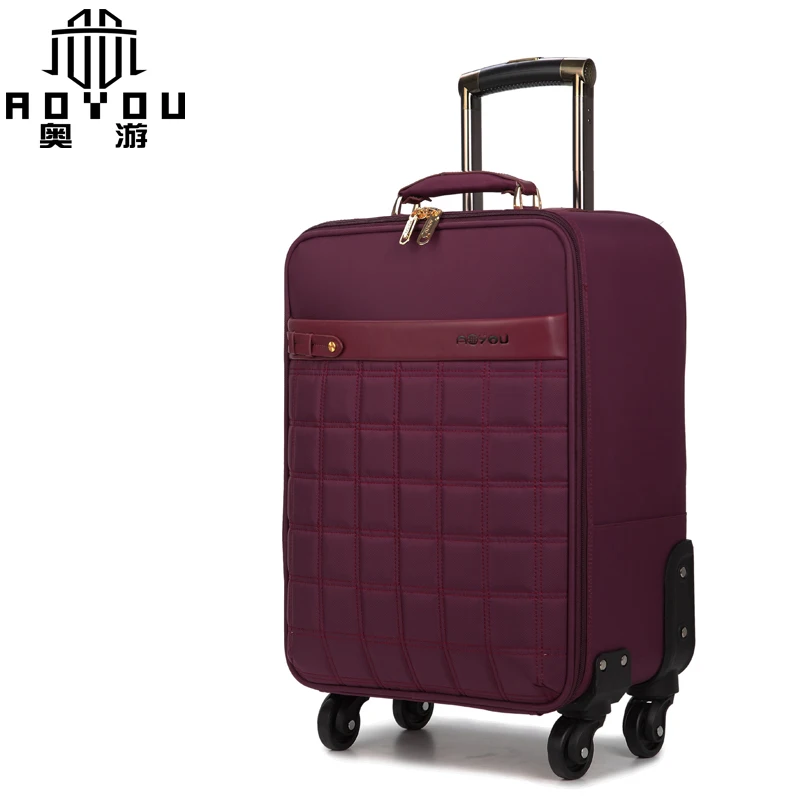 
3pcs 16/20/24 inch new travel trolley luggage sets suitcase carry bag soft nylon luggage 