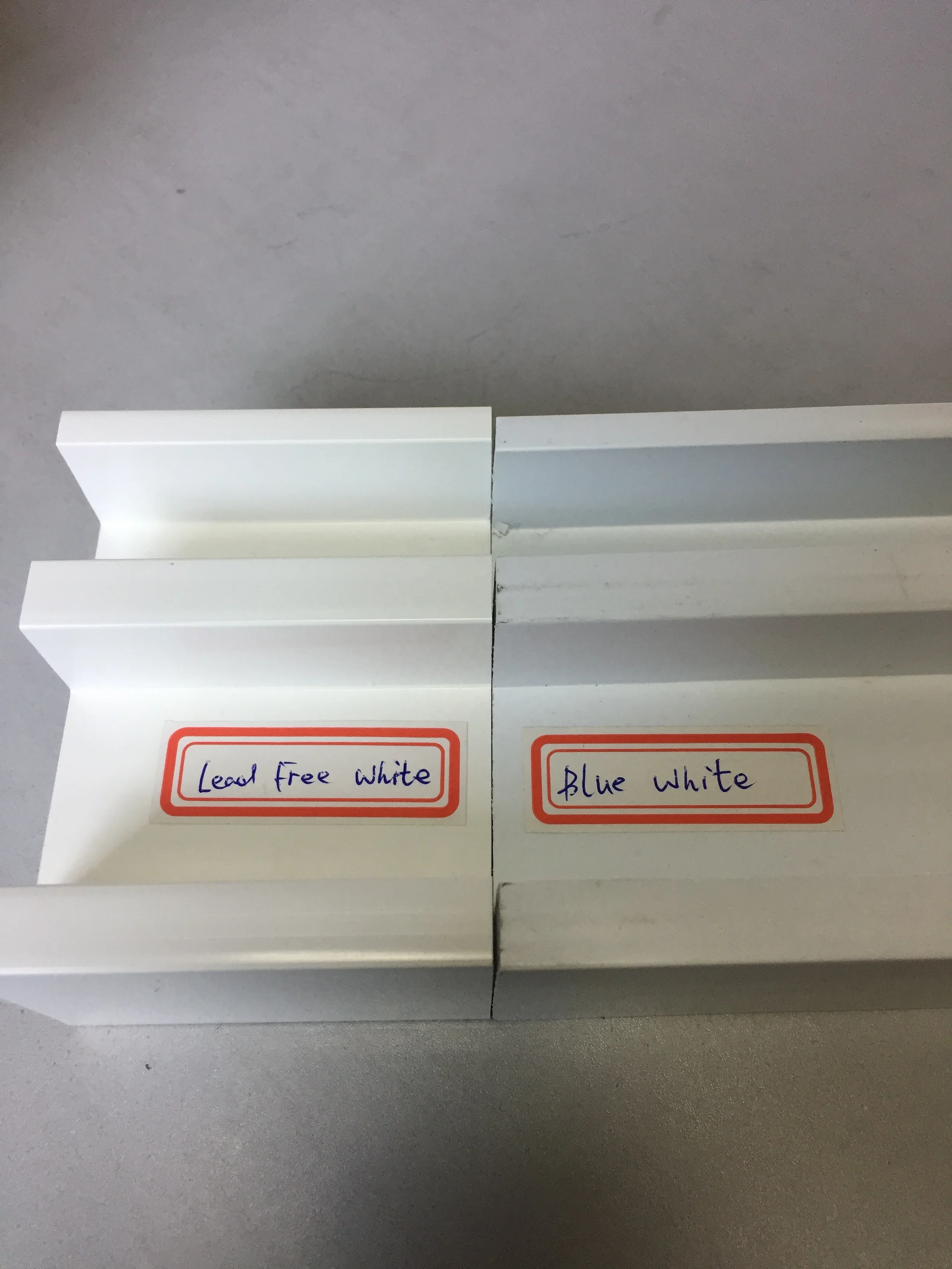 Huazhijie upvc profile pvc profile for window and door