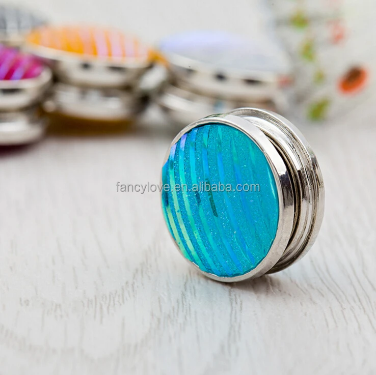 
Fancylove Jewelry new design colorful round strong magnetic Muslim brooch hijab pins 