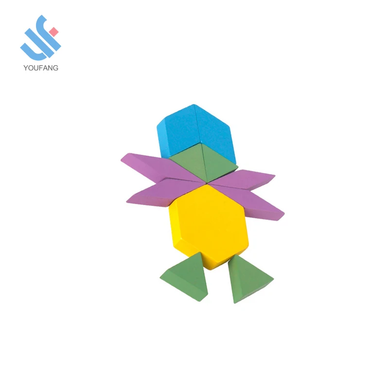 YF-D1648 Творческий Лидер продаж популярные развивающие оптовый заказ дети деревянные головоломки