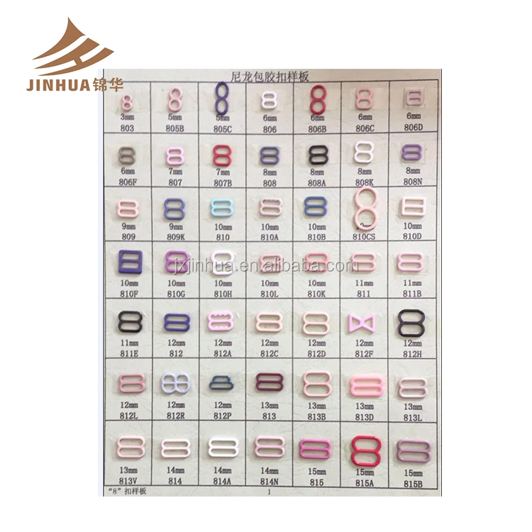 
Wholesale Best Quality Meta O Ring Bra Hook And Slider 