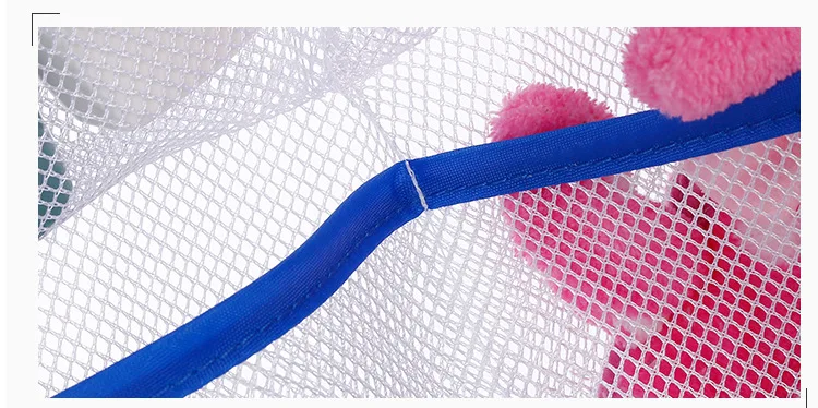 Mesh Bath Toy Organizer Hanging Multi-Use Net Bags Baby Bath Toy Storage & Bathroom or Shower Caddy-Set