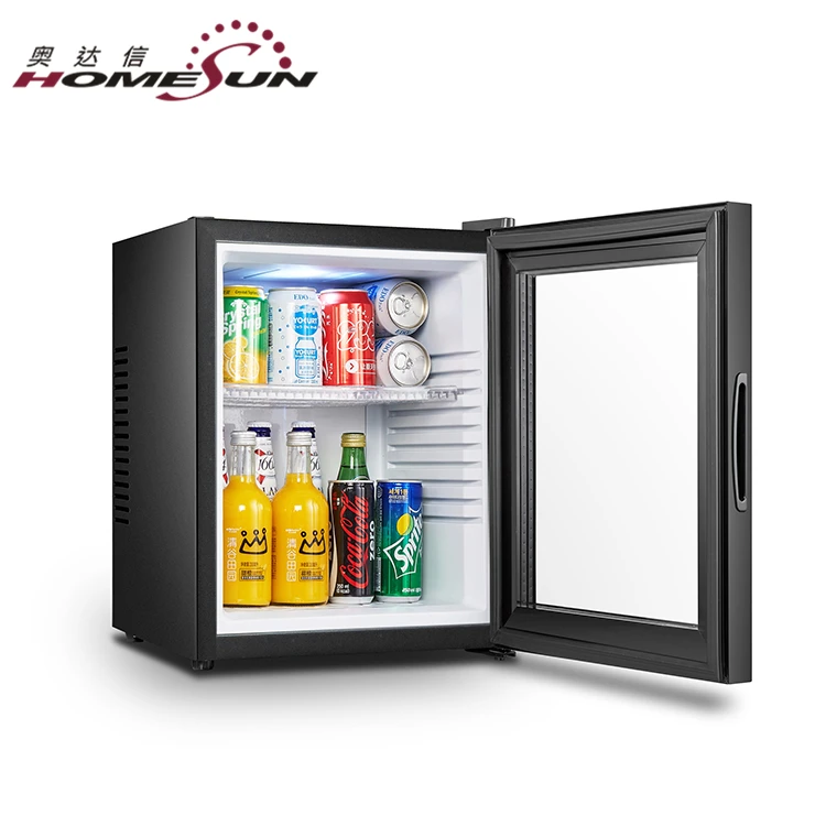 BCG-32B Best Black Cool Glass Door Mini Fridge For Sale