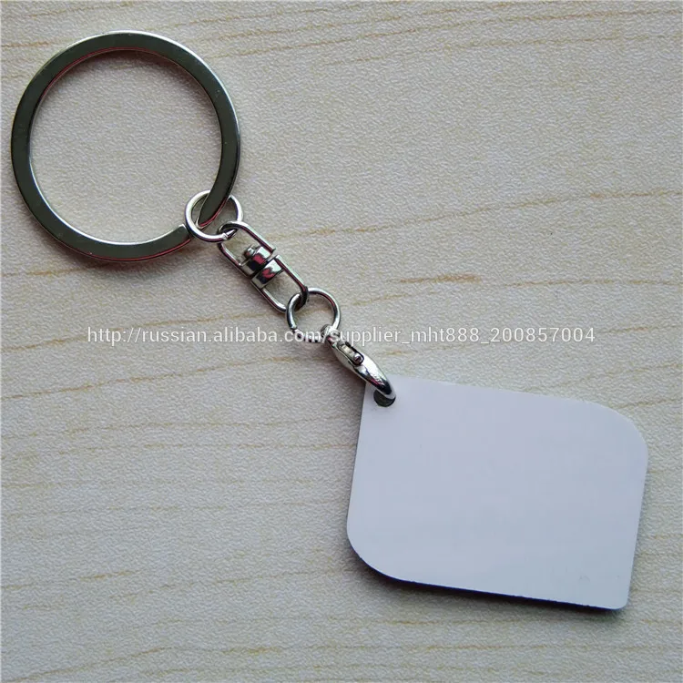 sublimation blanks key ring A305 sublimation key chain sublimation MDF key rings