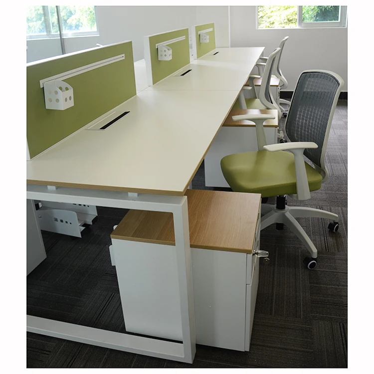 Factory customization modern new design Modular  office  workstation staff open benching