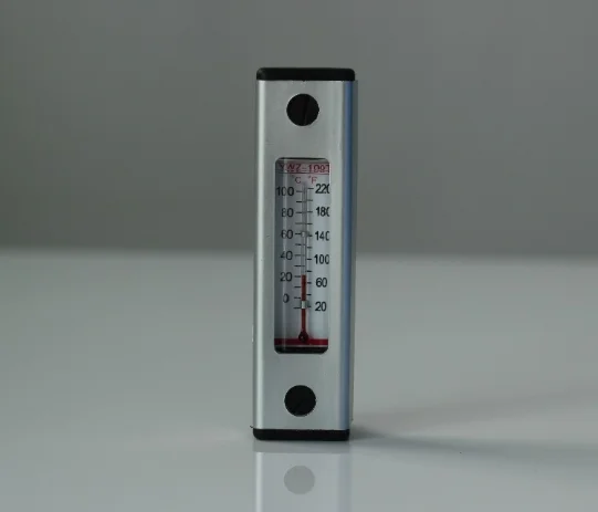 
Fluid Level and Temperature Gauge Hydraulic Oil Level Gauge , Glass Tube Liquid temperature Gauge oil level indicator 