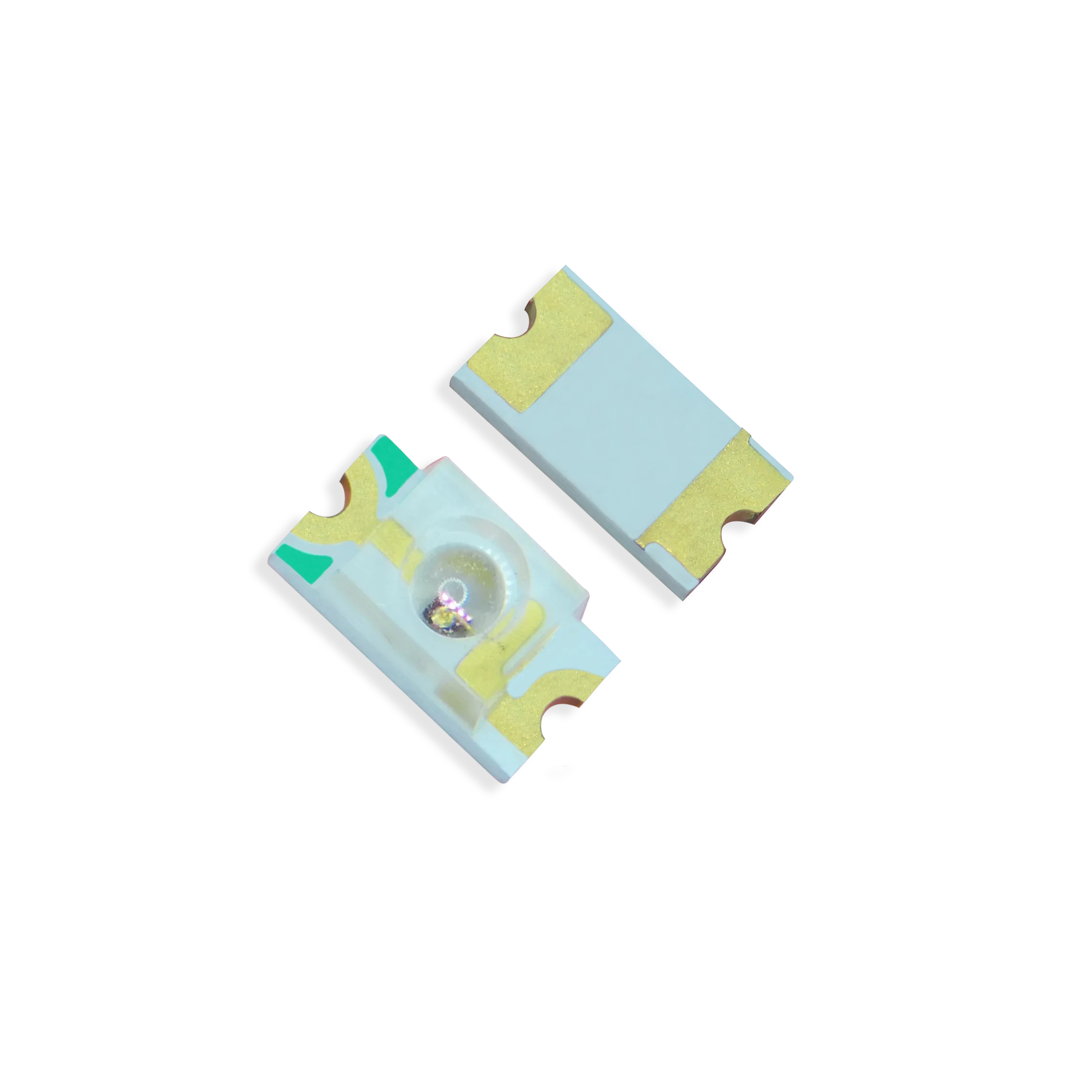3015 pure green smd led with transparent lens
