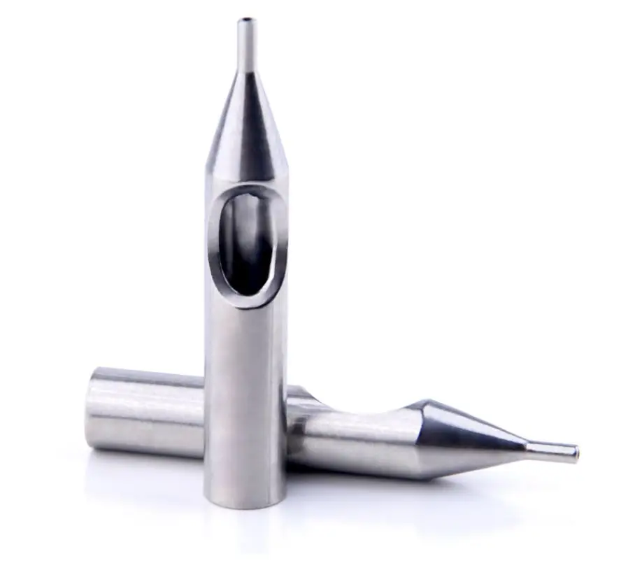 Индивидуальные токарные детали с ЧПУ, наконечники для тату-машинок из нержавеющей стали