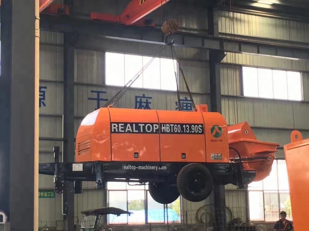 
HBT80 Special Trailer Concrete Pump 