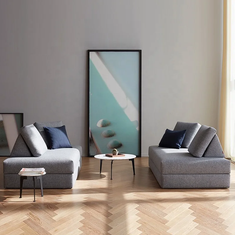 Cheap Price Indoor Home Space Saving Daybed with Storage Sofa Cum Bed