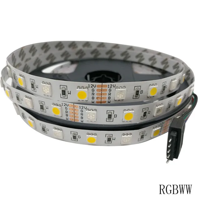 
Led Multi Color 5050 Waterproof 12V 24V Rgw Rgww Light Strip For Outdoor 