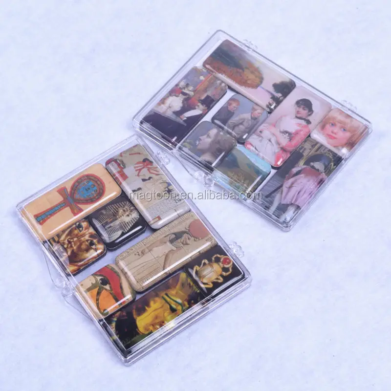 personalised egypt decor resin souvenir crystal epoxy fridge magnets