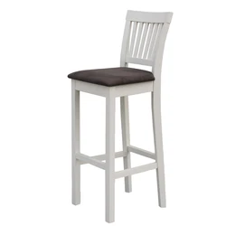 factory custom solid wood bar chair with cheap price
