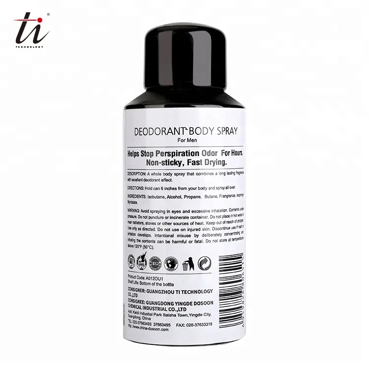 Мужской дезодорант-спрей для тела с деревянными духами OUD, восхитительный ароматизатор для тела, дезодорант-спрей (4,3 унции) для мужчин