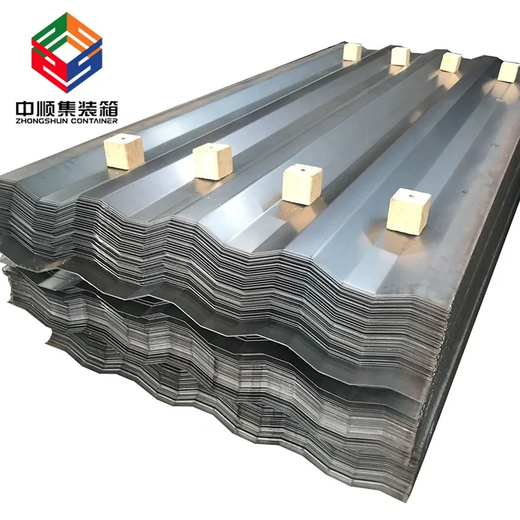 1.6mm corten steel corrugated shipping container side panel
