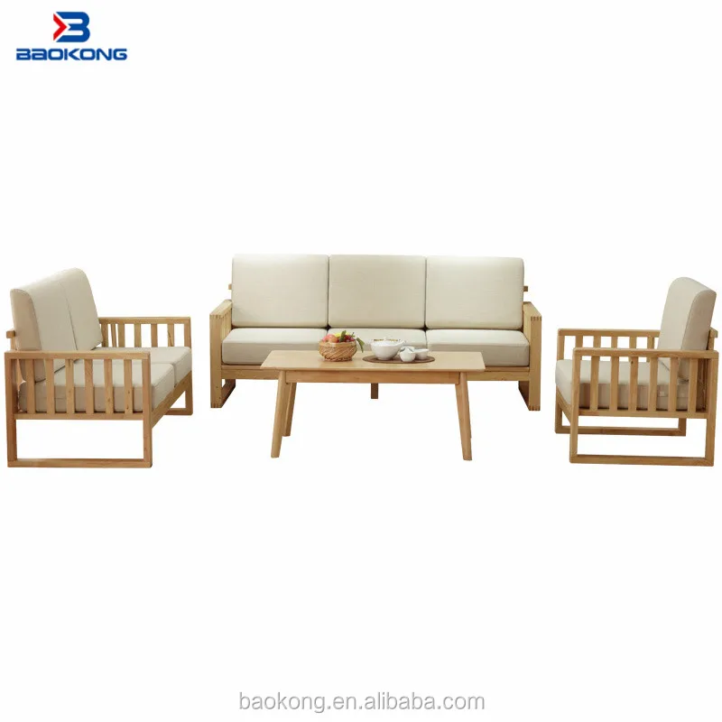 Wedding Wooden Sofa Set Designs Modern Drawing Room Sectional Sofa