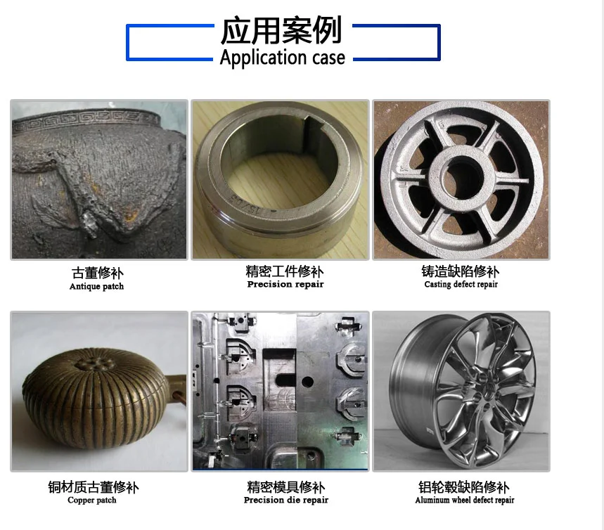 SZ-8100 Высокая Точность Электрические Spark Surfacing Overlaying сварочный аппарат мини ESD холодной сварки ремонт машины